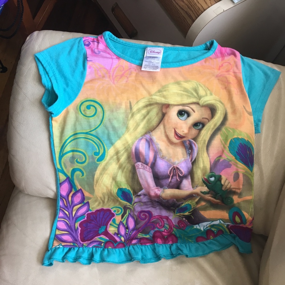 Disney Rapunzel Girls Pajama top